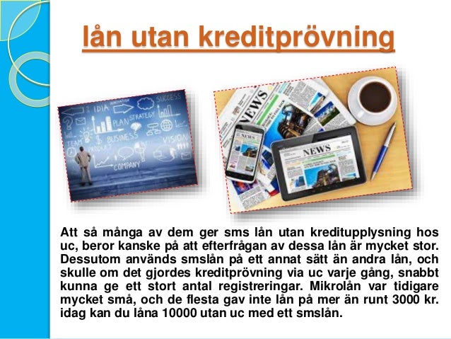 Lån utan UC